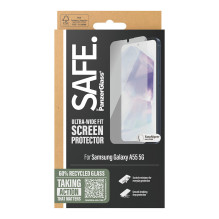 PanzerGlass SAFE. by ® Screen Protector Samsung Galaxy A55 5G, Ultra-Wide Fit w. EasyAligner