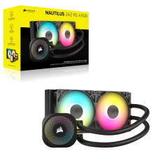 „Corsair Nautilus 240 RS ARGB Liquid“ „Corsair Nautilus 240 RS ARGB Liquid“