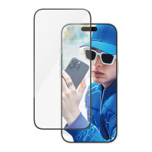 „PanzerGlass ®“ ekrano apsauga „iPhone 16 Pro“, itin platus pritaikymas