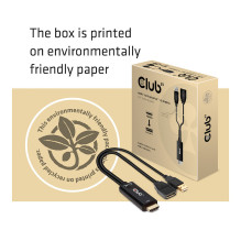 CLUB3D CAC-1331 video cable adapter