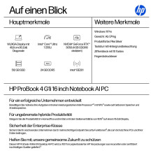 HP ProBook 4 G1i 16 CU7 255U / 24GB / 512SSD / W11Pro SmartBuy 1J Gar (DE) HP ProBook 4 G1i 16 CU7 255U / 24GB / 512SSD / W11Pro SmartBuy 1J Gar (DE)