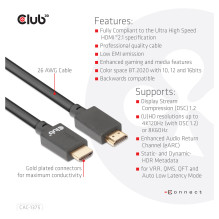 CLUB3D CAC-1375 HDMI cable