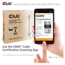 CLUB3D CAC-1375 HDMI kabelis
