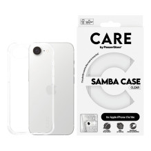 „PanzerGlass CARE™ by ® Samba“ dėklas – skaidrus mobiliojo telefono dėklas, skirtas „iPhone 17e“, „16e“