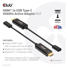 CLUB3D CAC-1333 video cable adapter CLUB3D CAC-1333 video cable adapter