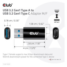 CLUB3D CAC-1525 cable gender changer CLUB3D CAC-1525 cable gender changer