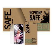 „PanzerGlass SAFE. by ®“ ekrano apsauga „iPhone 17e“, „16e“, „14“, „13“, „13 Pro“, itin plataus pritaikymo