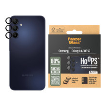 PanzerGlass ® Hoops® Camera Lens Protector Black Samsung Galaxy A16, A16 5G