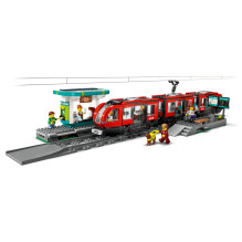 LEGO City miesto centro tramvajus ir stotis LEGO City miesto centro tramvajus ir stotis