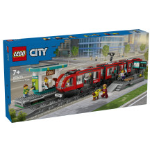 LEGO City miesto centro tramvajus ir stotis LEGO City miesto centro tramvajus ir stotis