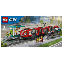 LEGO City miesto centro tramvajus ir stotis LEGO City miesto centro tramvajus ir stotis