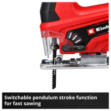 Einhell TC-JS 18 Li galios dėlionė Einhell TC-JS 18 Li galios dėlionė