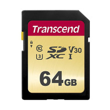 Transcend 64GB, UHS-I, SD