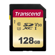 „Transcend“ 128 GB UHS-I U3 SD atmintis