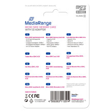 „MediaRange“ 8 GB „microSDHC“ „MediaRange“ 8 GB „microSDHC“
