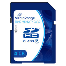 CARD MediaRange 4GB SDHC CL.10 CARD MediaRange 4GB SDHC CL.10