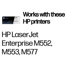 HP 508A geltona originali LaserJet tonerio kasetė HP 508A geltona originali LaserJet tonerio kasetė