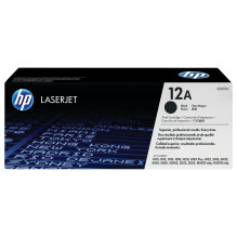 HP 12A juoda originali...
