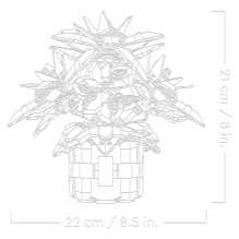 LEGO Botanicals puansetija LEGO Botanicals puansetija