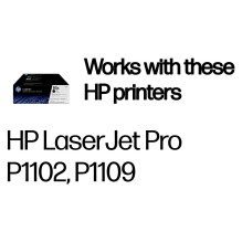HP 85A 2 vnt. juodų originalių „LaserJet“ tonerio kasečių pakuotė HP 85A 2 vnt. juodų originalių „LaserJet“ tonerio kasečių pakuotė