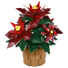 LEGO Botanicals puansetija LEGO Botanicals puansetija