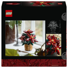 LEGO Botanicals puansetija LEGO Botanicals puansetija