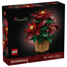 LEGO Botanicals puansetija LEGO Botanicals puansetija