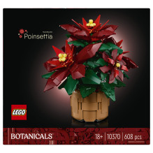 LEGO Botanicals puansetija LEGO Botanicals puansetija