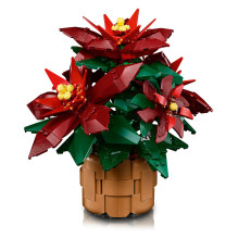 LEGO Botanicals puansetija LEGO Botanicals puansetija