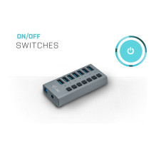 i-tec U3CHARGEHUB7 mobile device charger