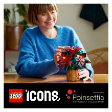 LEGO Botanicals Poinsettia LEGO Botanicals Poinsettia