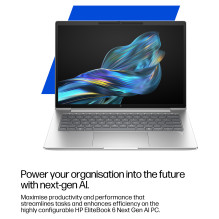 „HP EliteBook 6 G1a“ naujos kartos dirbtinio intelekto kompiuteris