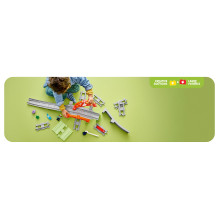 LEGO DUPLO Traukinių tilto ir bėgių papildymo rinkinys