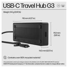 HP USB-C Travel Hub G3 HP USB-C Travel Hub G3