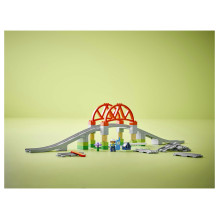 LEGO DUPLO Traukinių tilto ir bėgių papildymo rinkinys