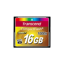 „Transcend CompactFlash“ kortelė 1000x 16GB