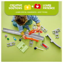 LEGO DUPLO Train Bridge and Tracks Expansion Set