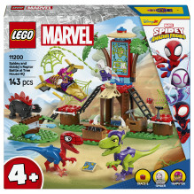 LEGO Spidey and Gobby's Raptor Battle at Tree House HQ LEGO Spidey and Gobby's Raptor Battle at Tree House HQ