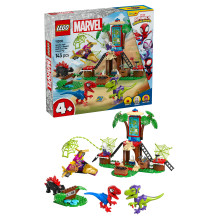 LEGO Spidey and Gobby's Raptor Battle at Tree House HQ LEGO Spidey and Gobby's Raptor Battle at Tree House HQ