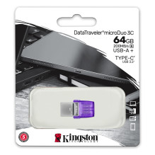 „Kingston Technology DataTraveler microDuo 3C“ USB atmintinė