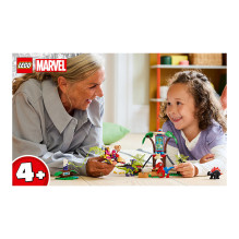 LEGO Spidey ir Gobby raptorių mūšis Tree House būstinėje LEGO Spidey ir Gobby raptorių mūšis Tree House būstinėje
