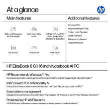 HP EliteBook 6 G1i dirbtinis intelektas