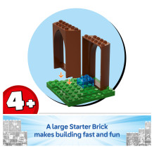 LEGO Spidey ir Gobby raptorių mūšis Tree House būstinėje LEGO Spidey ir Gobby raptorių mūšis Tree House būstinėje