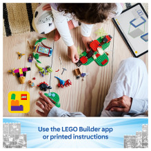 LEGO Spidey ir Gobby raptorių mūšis Tree House būstinėje LEGO Spidey ir Gobby raptorių mūšis Tree House būstinėje