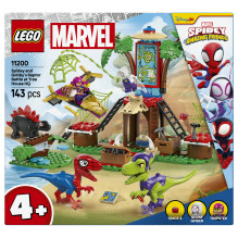 LEGO Spidey and Gobby's Raptor Battle at Tree House HQ LEGO Spidey and Gobby's Raptor Battle at Tree House HQ