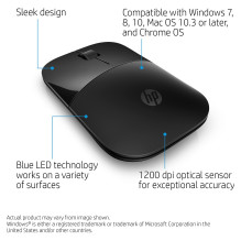 HP Z3700 juoda belaidė pelė