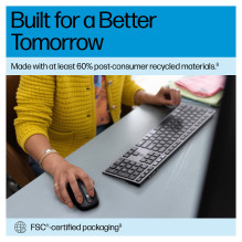 HP 725 Multi-Device Rechargeable Wireless keyboard