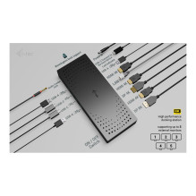 i-tec CA5MONITORDOCKPD laptop dock / port replicator