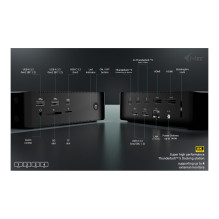 i-tec TB5QUATTRODOCKPD laptop dock / port replicator