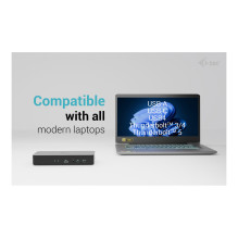 i-tec CAINTGDUAL4KDOCPD laptop dock / port replicator